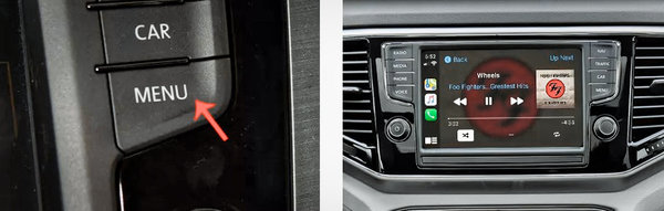 AppleCarPlay für VW (Original-Werksbildschirm)